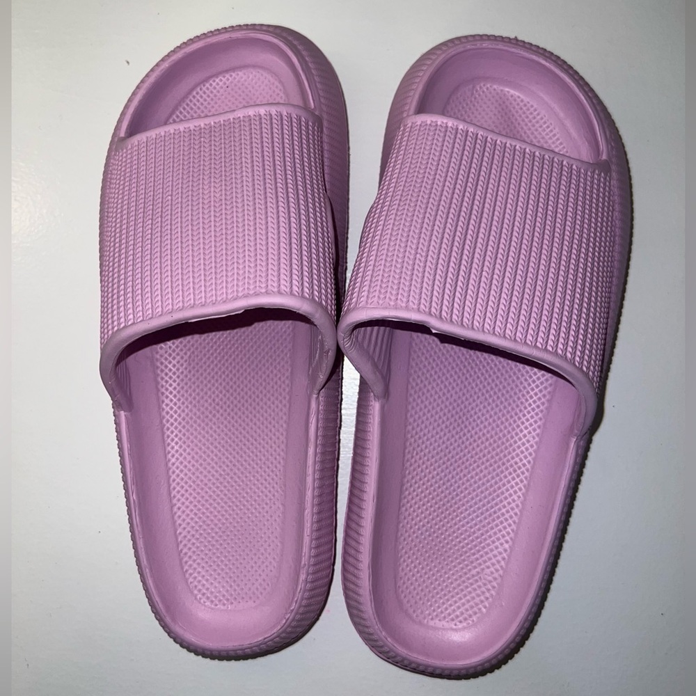 Pink Slide Sandals